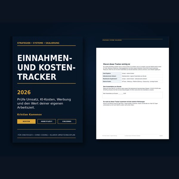 Einnahmen- und Kosten-Tracker