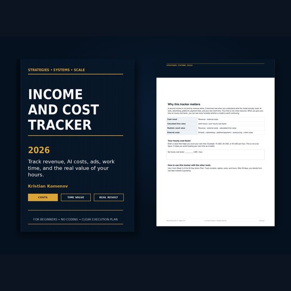 Income and Cost Tracker